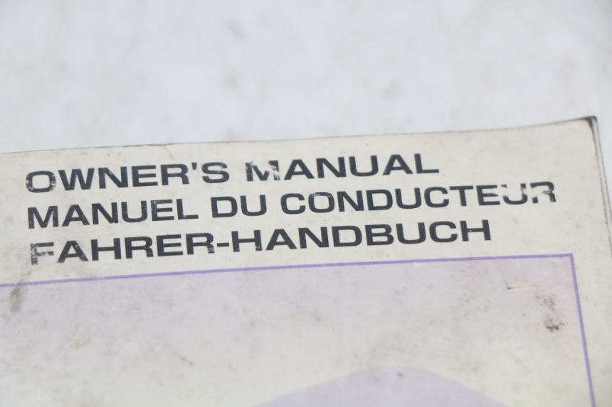 photo de MANUALE D'USO HONDA FJS SILVERWING SILVER WING 600 (2001 - 2010) - Altra angolazione