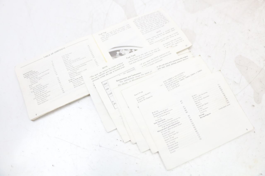photo de MANUALE D'USO KAWASAKI GTR 1000 (1994 - 2004) - Dettaglio del componente