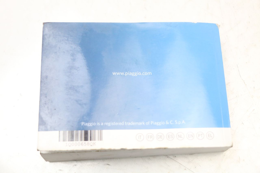 photo de MANUALE D'USO PIAGGIO MP3 HPE 350 (2018 - 2020) - Primo piano tecnico