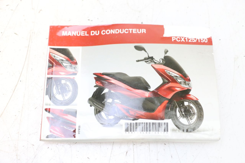 photo de MANUALE D'USO HONDA PCX (JF57/JF64) 125 (2014 - 2018) - Vista principale