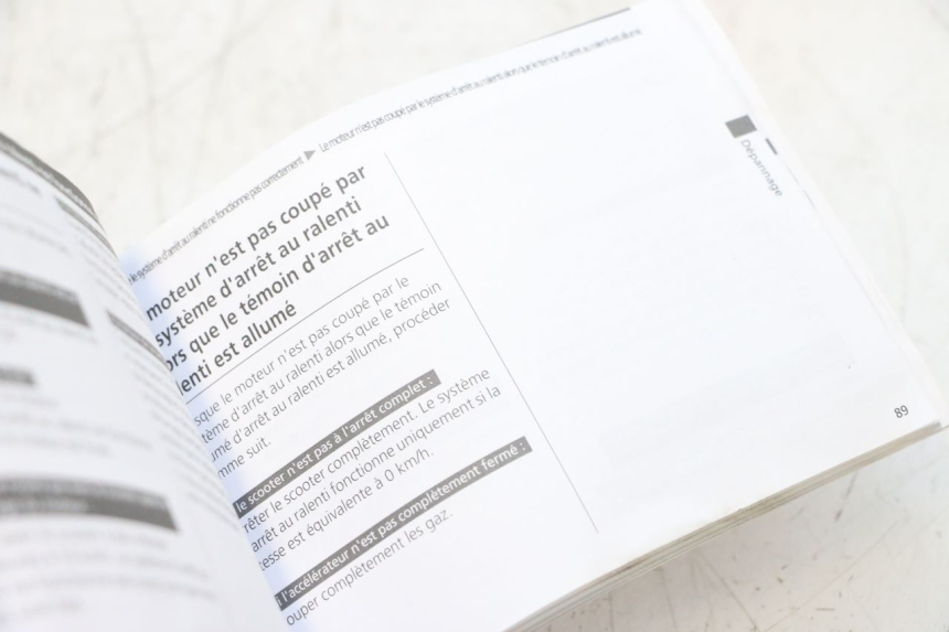 photo de MANUALE D'USO HONDA PCX (JF57/JF64) 125 (2014 - 2018) - Dettaglio del componente