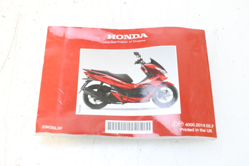 photo de MANUALE D'USO HONDA PCX (JF57/JF64) 125 (2014 - 2018) - Primo piano tecnico