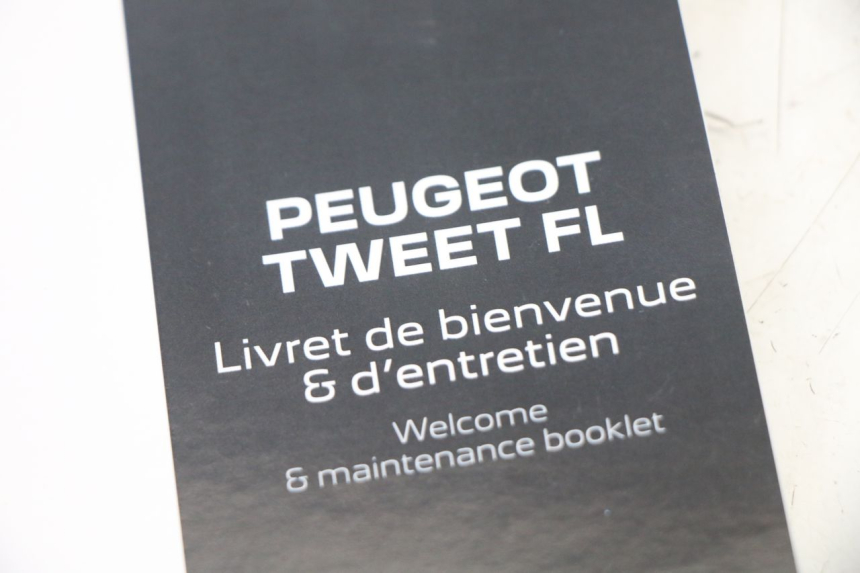photo de MANUALE D'USO PEUGEOT TWEET 4T 50 (2023 - 2025) - Altra angolazione