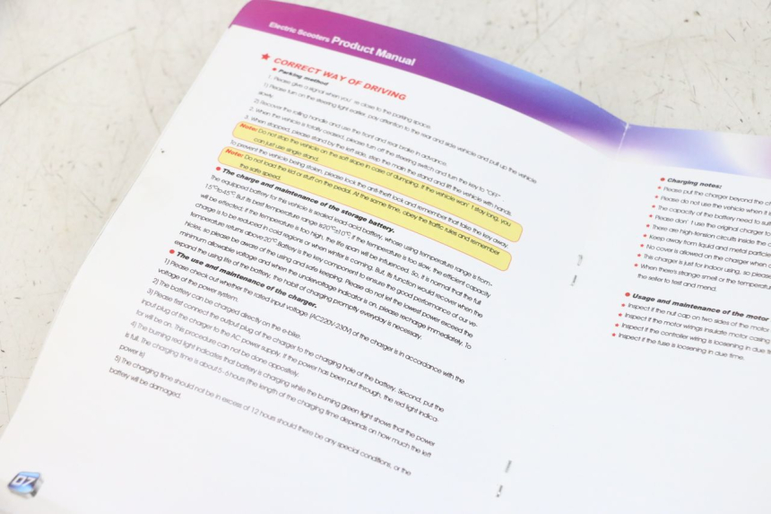 photo de MANUALE D'USO EFUN PUSA 1 - Altra angolazione