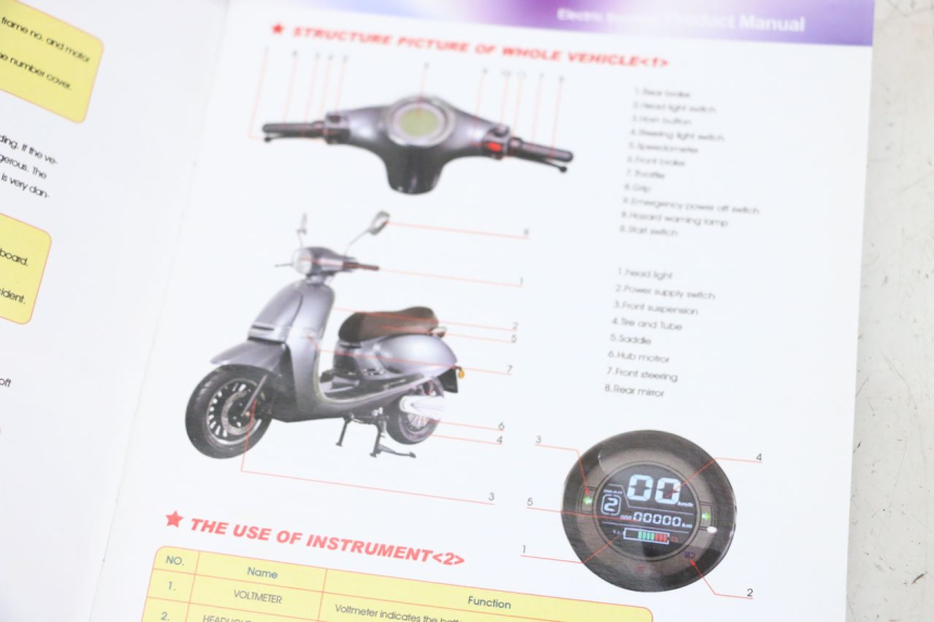 photo de MANUALE D'USO EFUN PUSA 1 - Vista d'insieme del prodotto