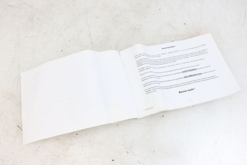 photo de MANUALE D'USO KYMCO SUPER 8 4T 50 (2021 - 2024) - Vista d'insieme del prodotto