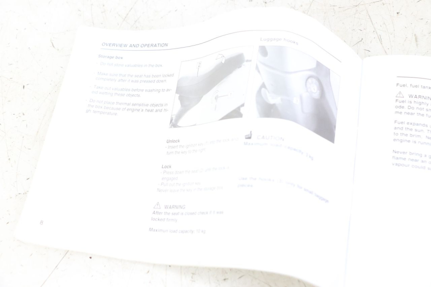 photo de MANUALE D'USO TNT MOTOR ROMA 10' 4T 50 (2019 - 2022) - Dettaglio del componente