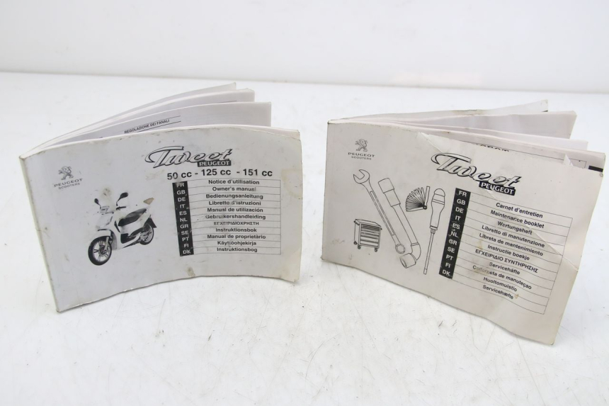 photo de MANUALE DELL'UTENTE PEUGEOT TWEET 4T 50 (2010 - 2014) - Vista principale