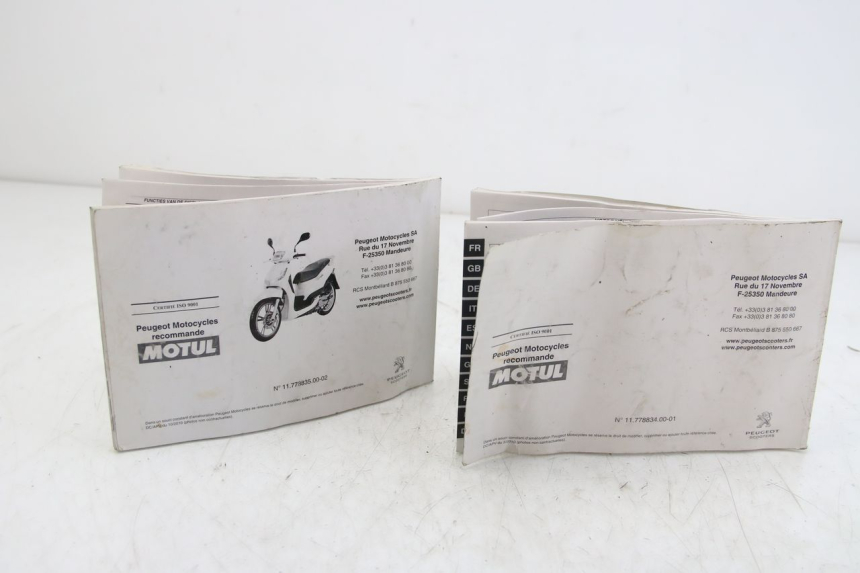 photo de MANUALE DELL'UTENTE PEUGEOT TWEET 4T 50 (2010 - 2014) - Dettaglio del componente