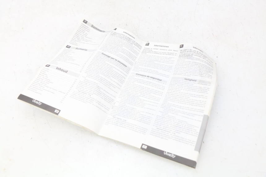 photo de Manuale dell'utente PEUGEOT VIVACITY 50 (1998 - 2003) - Dettagli dei punti di fissaggio