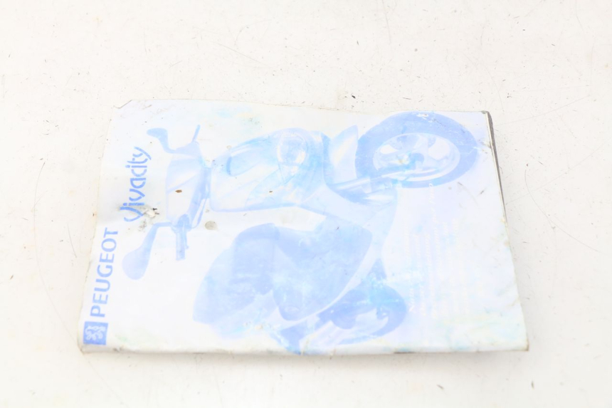 photo de Manuale dell'utente PEUGEOT VIVACITY 50 (1998 - 2003) - Ricambio usato controllato