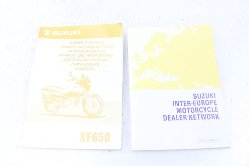 photo de MANUALE DELL'UTENTE SUZUKI XF FREEWIND 650 (1997 - 2003) - Vista principale