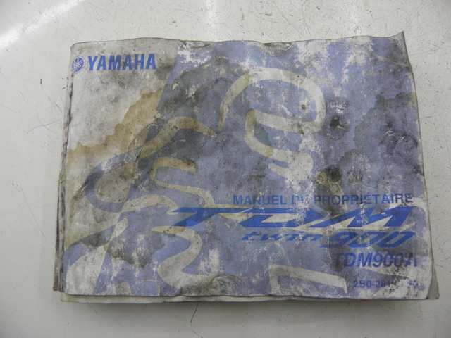 photo de Manuale dell'utente YAMAHA TDM 900 (2004 - 2006) - Vista principale