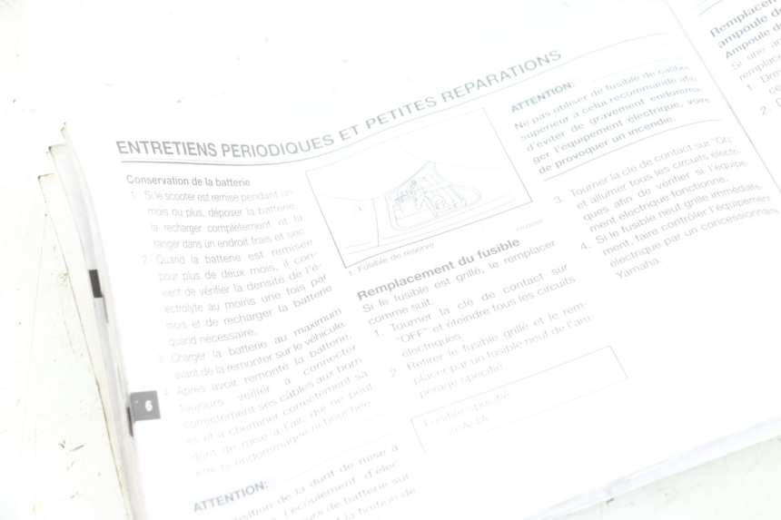 photo de MANUALE D'USO YAMAHA YP MAJESTY 125 (2002 - 2006) - Dettaglio del componente