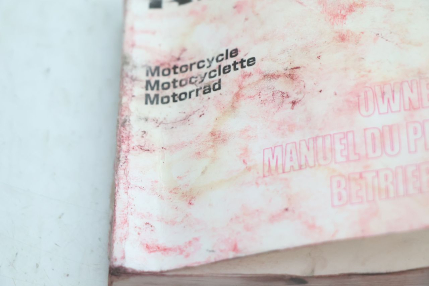 photo de MANUALE D'USO KAWASAKI ZX-6R ZX6R 600 (2000 - 2002) - Dettaglio del componente