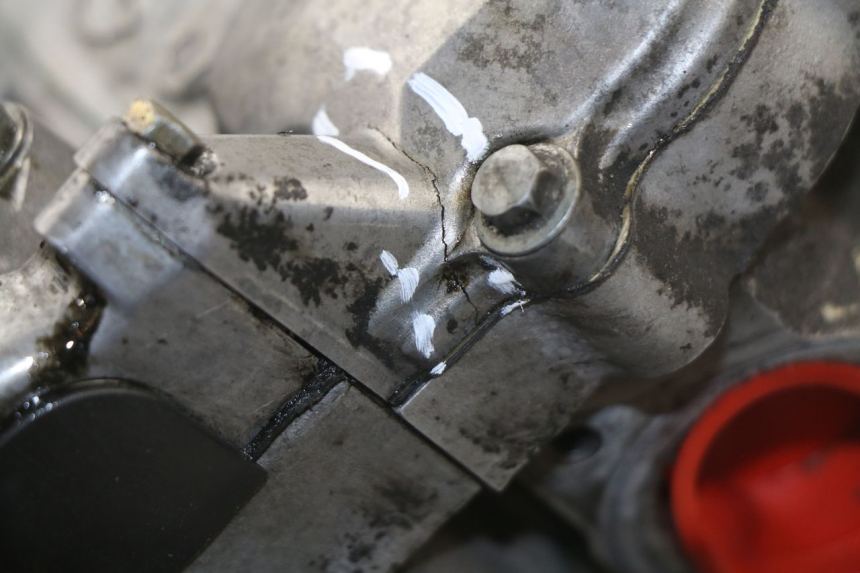 photo de MOTORE HONDA CR 125 (2000 - 2001) - Zoom sullo stato d'uso