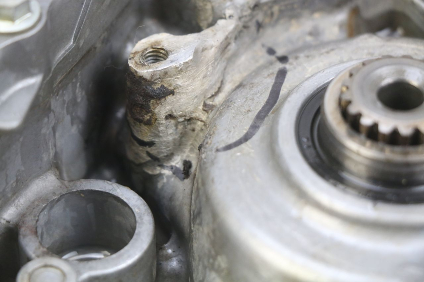 photo de MOTORE HONDA CRF CR-F 450 (2009 - 2012) - Primo piano tecnico