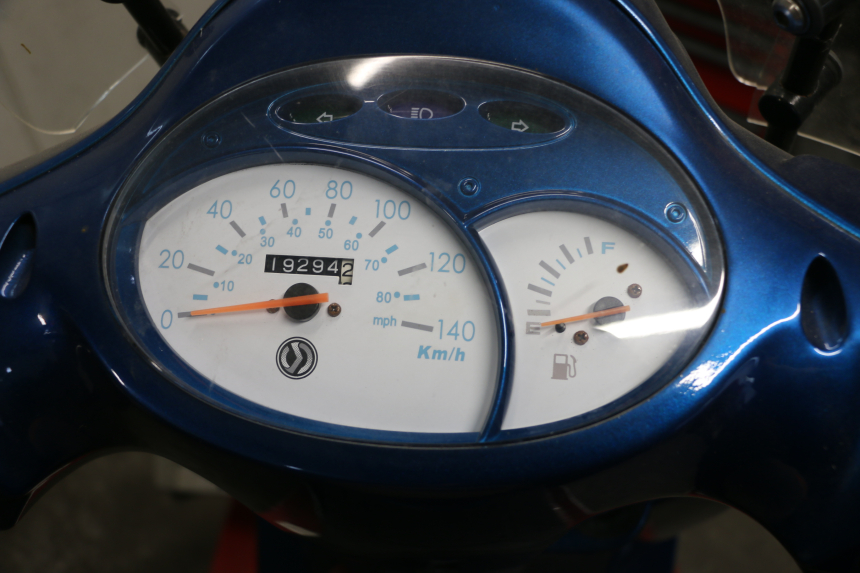 photo de MOTORE SYM FIDDLE 125 (2008 - 2010) - Zoom sullo stato d'uso