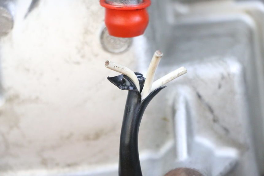 photo de MOTORE YAMAHA FJR ABS 1300 (2006 - 2012) - Zoom sullo stato d'uso