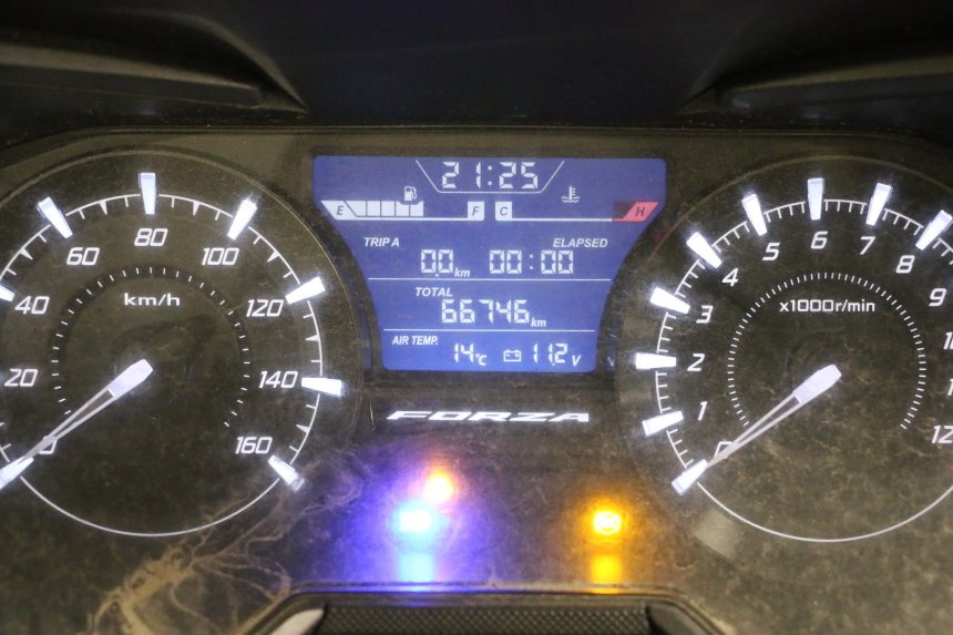 photo de MOTORE HONDA FORZA 125 (2021 - 2025) - Focus sulla struttura