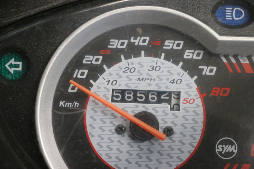 photo de MOTORE SYM ORBIT III 3 4T 50 (2018 - 2021) - Primo piano tecnico