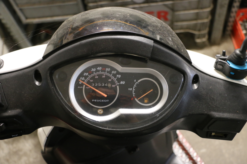 photo de MOTORE PEUGEOT TWEET PRO CARGO 50 (2018 - 2022) - Stato della superficie e materiale