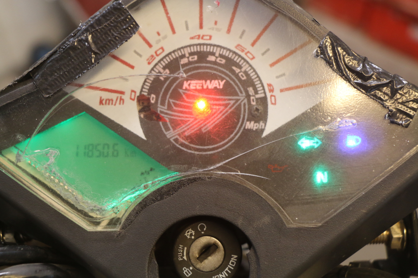 photo de MOTORE KEEWAY TX 50 (2008 - 2015) - Zoom sullo stato d'uso