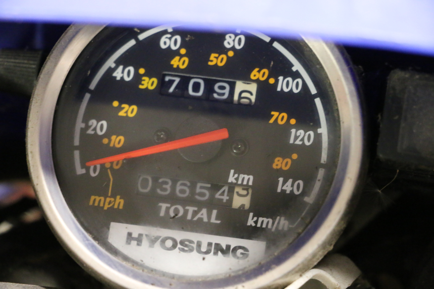 photo de MOTORE HYOSUNG XRX 125 (2000 - 2008) - Focus sulla struttura