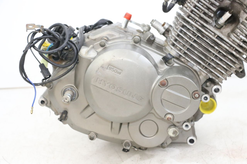 photo de MOTORE HYOSUNG XRX 125 (2000 - 2008) - Stato della superficie e materiale