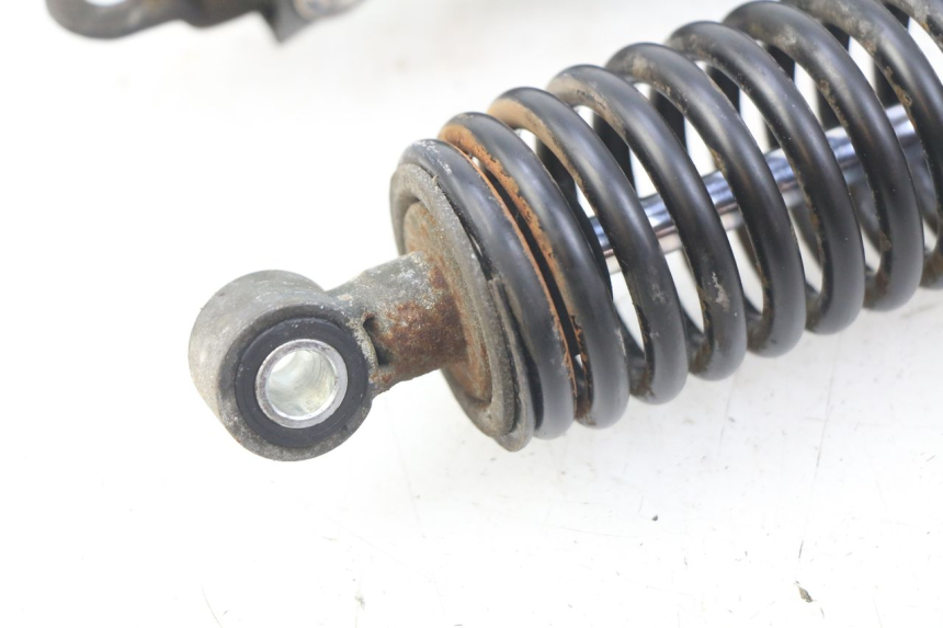 photo de COPPIA AMMORTIZZATORI POSTERIORI PEUGEOT SATELIS COMPRESSOR K15 125 (2006 - 2009) - Stato della superficie e materiale