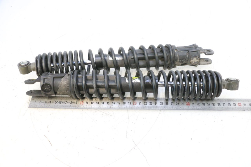 photo de COPPIA AMMORTIZZATORI POSTERIORI PEUGEOT SATELIS COMPRESSOR K15 125 (2006 - 2009) - Zoom sullo stato d'uso