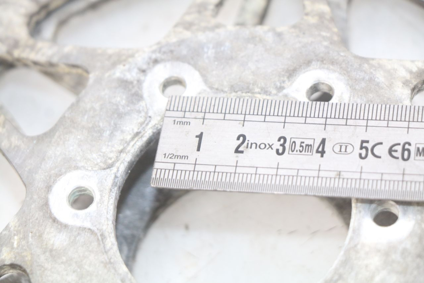 photo de COPPIA DISCHI FRENO ANTERIORI HONDA CBR RR FIREBLADE 900 (1992 - 1994) - Zoom sullo stato d'uso