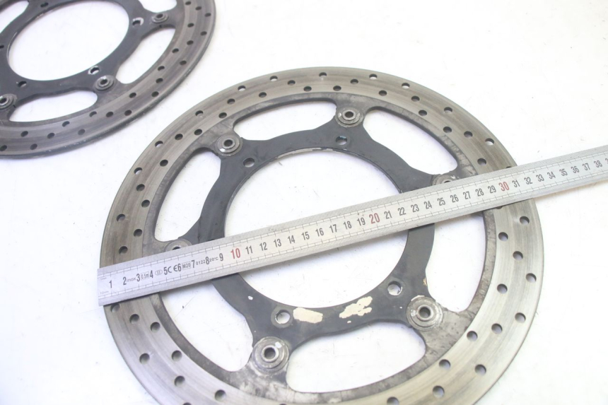 photo de COPPIA DISCHI FRENO ANTERIORI YAMAHA FJR ABS 1300 (2006 - 2012) - Altra angolazione