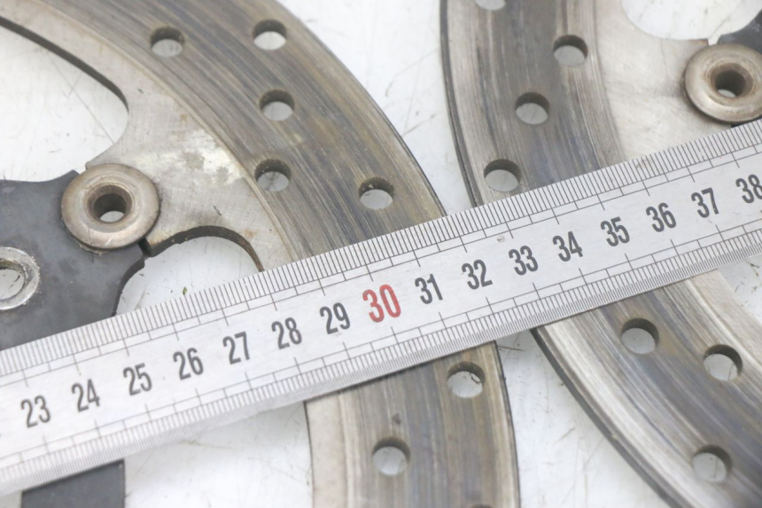 photo de COPPIA DISCHI FRENO ANTERIORI YAMAHA FJR ABS 1300 (2006 - 2012) - Altra angolazione