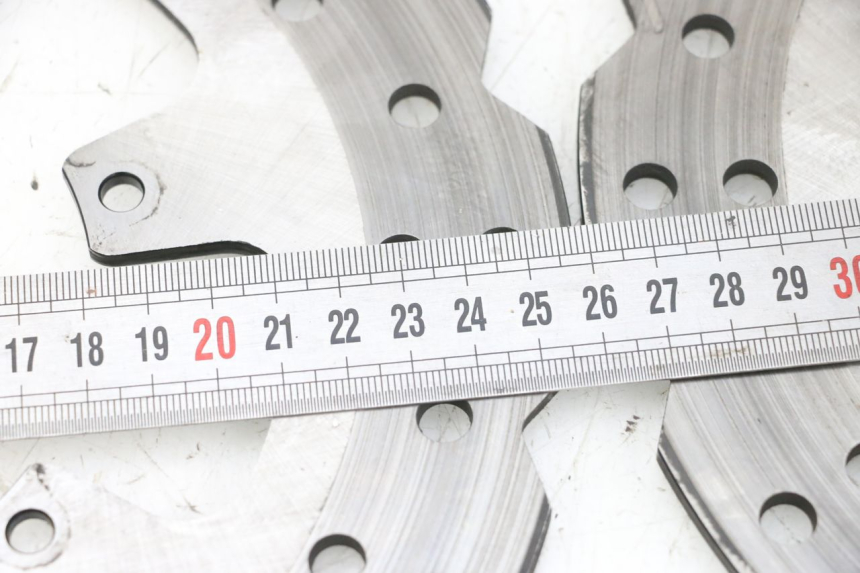 photo de COPPIA DISCO FRENO ANTERIORE PIAGGIO MP3 HPE 300 (2019 - 2026) - Altra angolazione