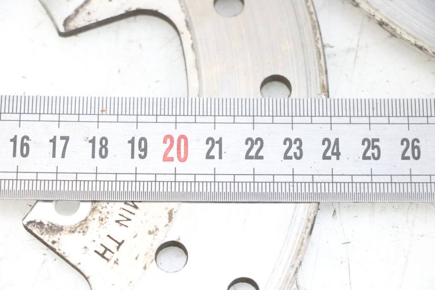 photo de COPPIA DISCO FRENO ANTERIORE PIAGGIO MP3 RL 250 (2006 - 2010) - Altra angolazione