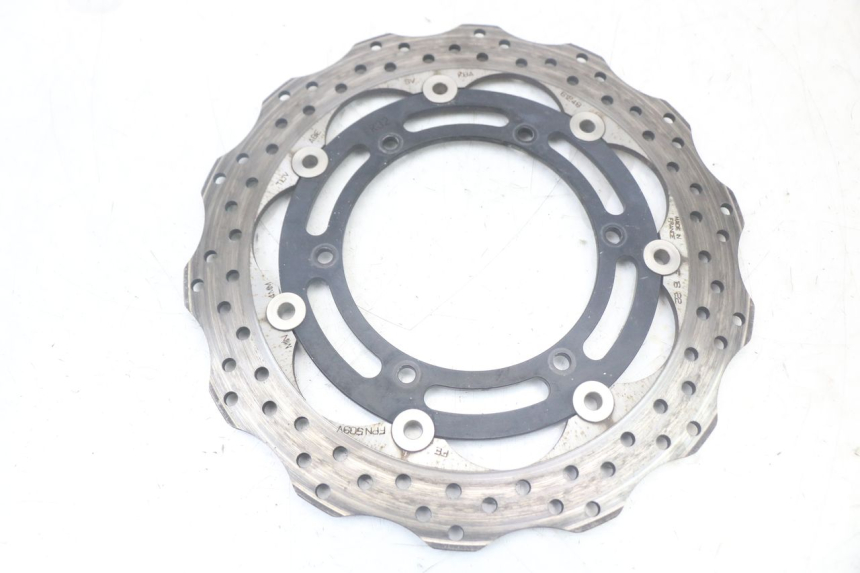 photo de COPPIA DISCHI FRENO ANTERIORI YAMAHA TDM ABS 900 (2002 - 2014) - Zoom sullo stato d'uso