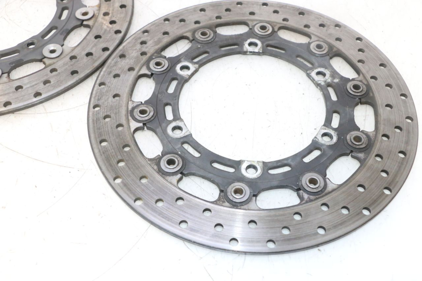 photo de COPPIA DISCO FRENO ANTERIORE YAMAHA XJR 1300 (1998 - 2002) - Marcature e riferimenti originali