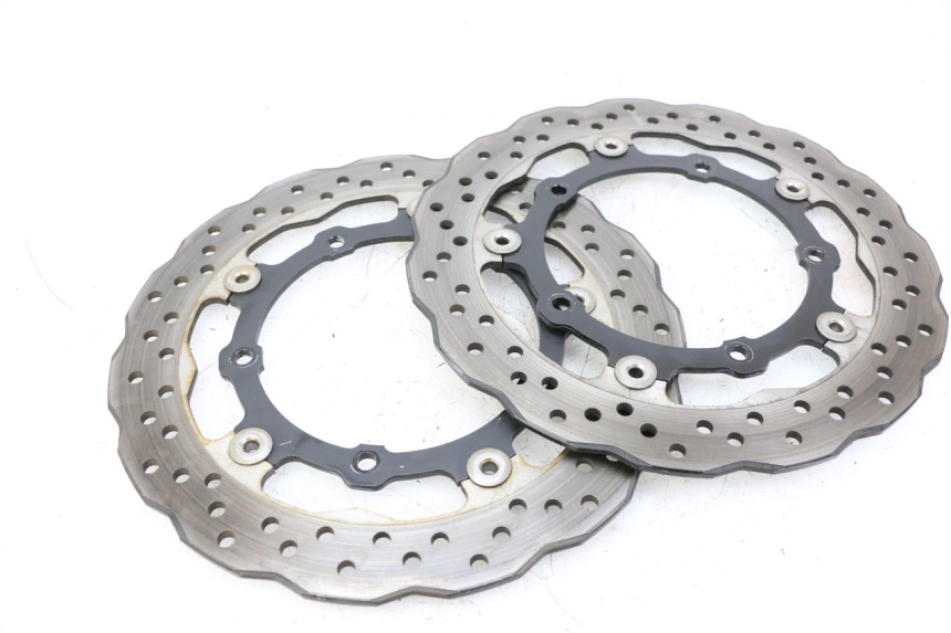 photo de COPPIA DISCO FRENO ANTERIORE YAMAHA TRACER 7 700 (2020 - 2024) - Marcature e riferimenti originali