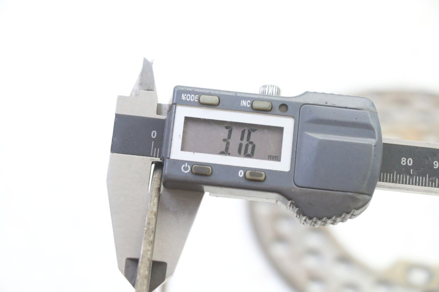 photo de COPPIA DISCO FRENO ANTERIORE YAMAHA YFM BRUIN 350 (2003 - 2009) - Stato della superficie e materiale