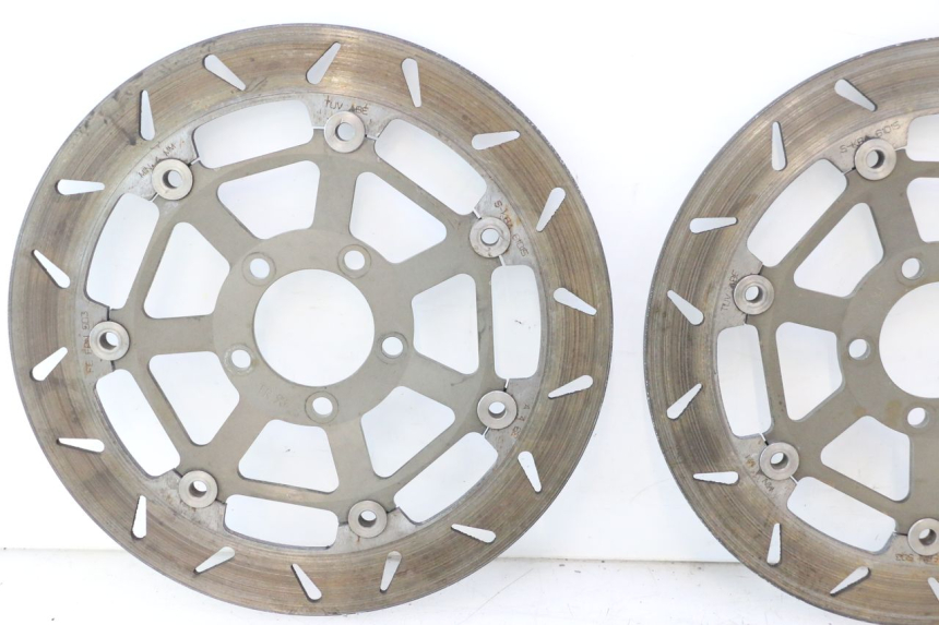 photo de COPPIA DISCO FRENO ANTERIORE KAWASAKI ZZR 600 (1995 - 2004) - Marcature e riferimenti originali