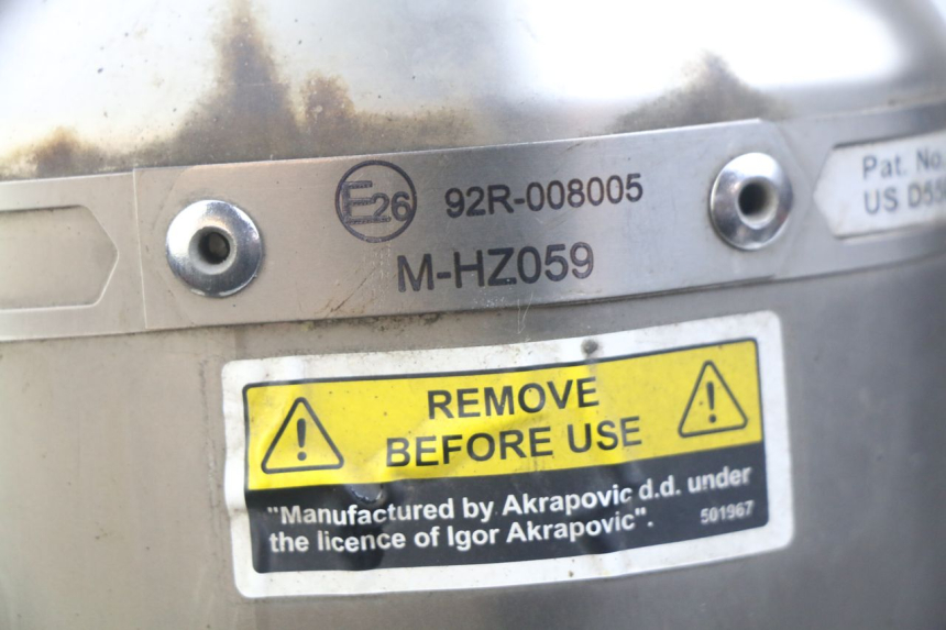 photo de SCARICO YAMAHA MT ABS 125 (2014 - 2018) - Dettagli dei punti di fissaggio