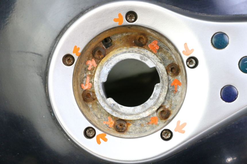 photo de SERBATOIO CARBURANTE  APRILIA CLASSIC 125 (1995 - 2001) - Vista principale