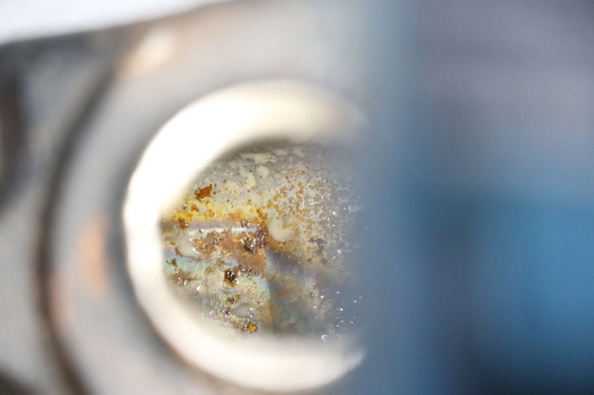 photo de SERBATOIO CARBURANTE  SKYTEAM DAX REPLICA 110 (2005 - 2015) - Zoom sullo stato d'uso