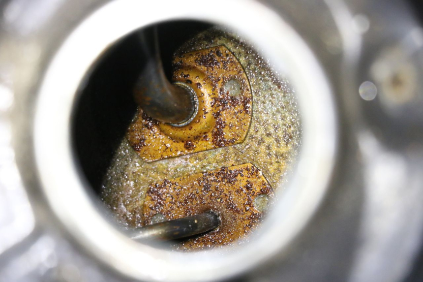 photo de SERBATOIO CARBURANTE  HONDA NSR R 125 (1994 - 2003) - Dettaglio del componente