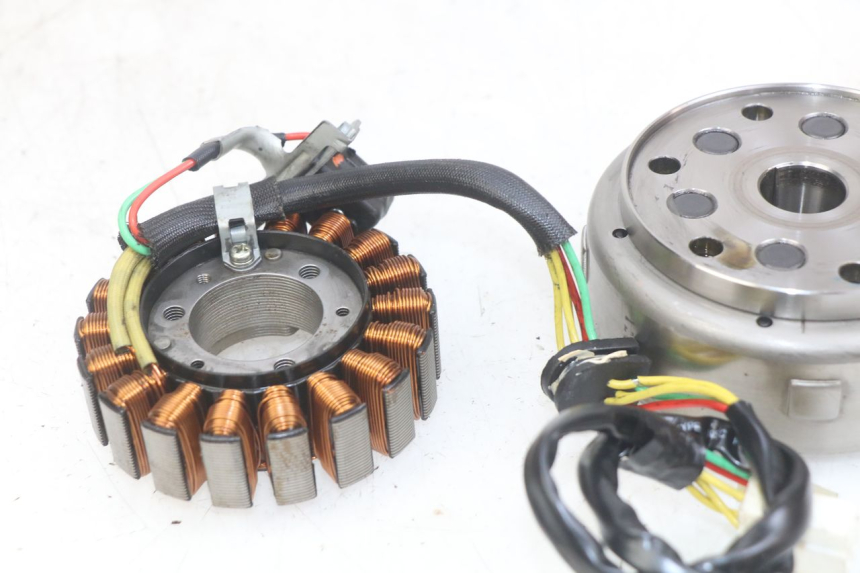 photo de ROTOR STATOR DAELIM VJ ROADWIN FI 125 (2008 - 2017) - Primo piano tecnico