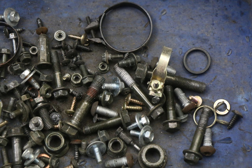 photo de SAC VITI VITE SYM FIDDLE 2 50 (2008 - 2013) - Zoom sullo stato d'uso