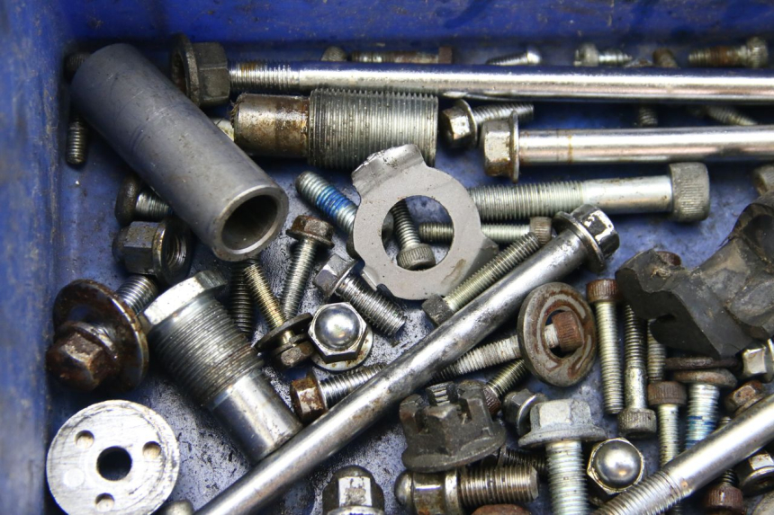 photo de SAC VITI VITE YAMAHA XV VIRAGO 750 (1984 - 1998) - Dettagli dei punti di fissaggio