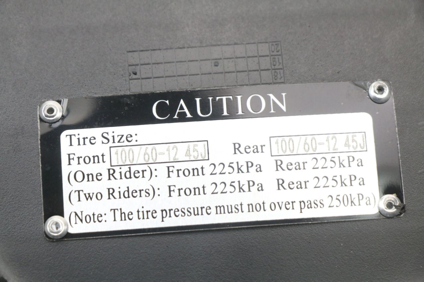 photo de SELLE JM MOTORS EVOLIS 4T 50 (2018 - 2022) - Dettaglio del componente