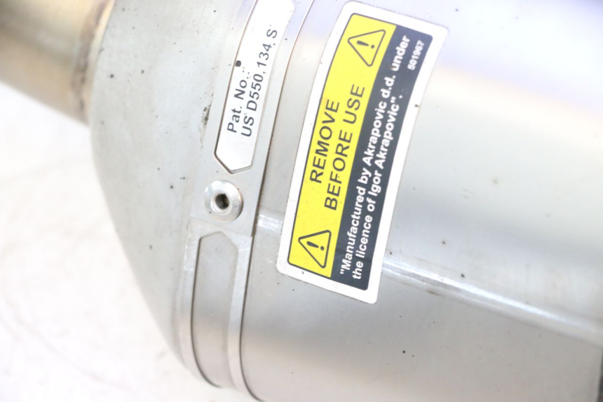 photo de SILENZIATORE YAMAHA FZ8 800 (2010 - 2016) - Zoom sui componenti